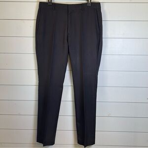 Michael Brandon black dress pants slacks‎ men's size 34X32